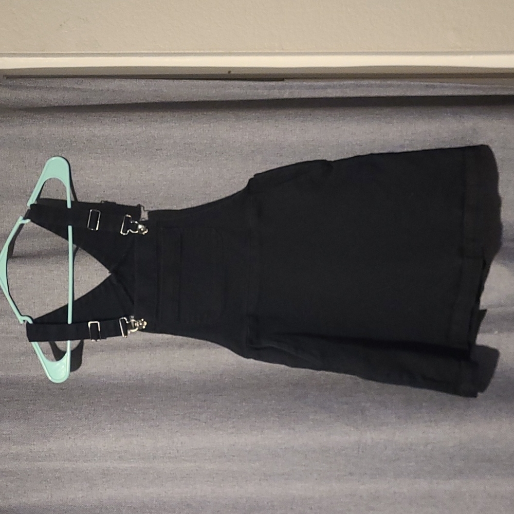 Black Overall Dress